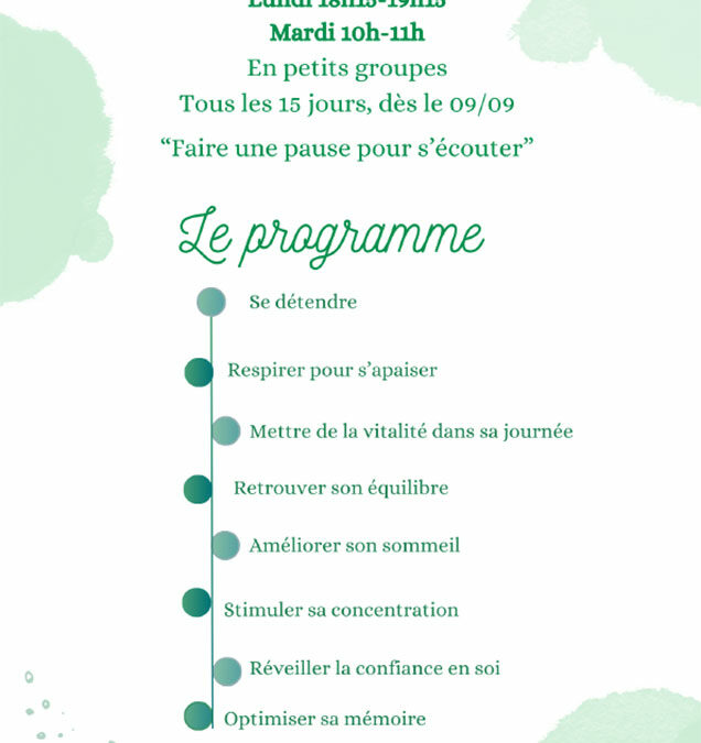 Le programme