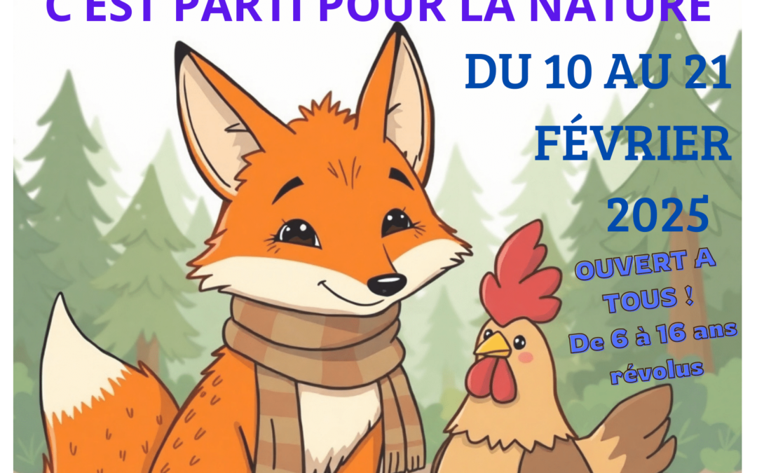 Ouverture du centre de loisirs pour la période d’hiver !